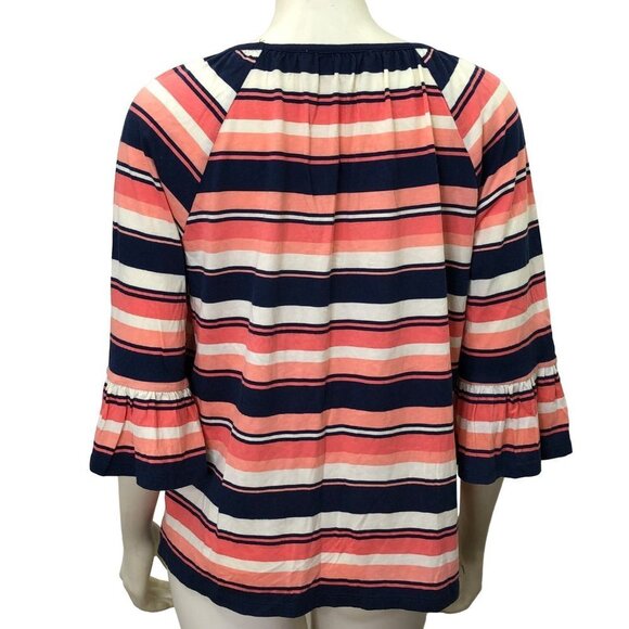 MICHAEL KORS RUFFLE ELBOW SLEEVE TOP‎ MD - Picture 4 of 5